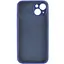 Чехол Silicone Case Full Camera Protective AA для Apple iPhone 14 Plus 6.7 Синий/Deep navy - миниатюра 3