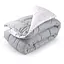 Одеяло зимнее Руно силиконовое 200х220 см Grey White 322.52_Grey White - миниатюра 1