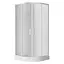 Душова кабіна Eger Tisza 80x80 скло Zuzmara 599-020, матовий, білий - мініатюра 1