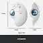 Мышь компьютерная Logitech Ergo M575 Bluetooth Offwhite (910-005870, 910-005981) - миниатюра 4
