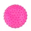 М'ячик дитячий з шипами MB0112 гумовий 18 см, 58 грам Рожевий - мініатюра 1