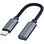 Переходник Hoco Type-C male to iP female charging and data adapter cable UA29A 3A 0,15 м - миниатюра 1