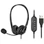 Гарнітура 2E CH11 On-Ear USB Black (2E-CH11SU) - мініатюра 1