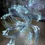 Новогодняя конусная гирлянда 3 м 10 нитей 300 LED лампочек Белый - миниатюра 3