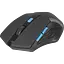 Миша бездротова Defender Accura MM-275 Black-Blue (52275) - мініатюра 1
