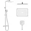 Душова система Imprese Centrum LT T-15300LT, Хром - мініатюра 1
