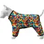 Ветровка для собак Collar Waudog Clothes, рисунок "Блоки", M35, В 59-62 см, С 37-40 см - миниатюра 1