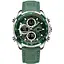 Наручний годинник чоловічий Naviforce Fly ArmyGreen Сріблястий (2743) - мініатюра 1