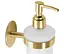 Дозатор для рідкого мила Rea 322217B brushed gold REA-77026, Золотий - мініатюра 2