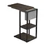 Приставний столик OfficePro Dark Wood Black із лотком для зберігання (SD175DW) - мініатюра 2