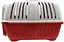 Переноска для тварин 48x31.5x33 см MPS PRATIKO 1 RED (двері металеві) - мініатюра 6