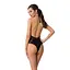 Боді з дуже глибоким декольте Passion DARYL Body black L/XL - мініатюра 2