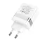 Адаптер сетевой HOCO Extension speed charger N21 1 USB + 1 Type-C 30 W - миниатюра 2