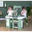 Игровой набор Smoby Большая интерактивная кухня Тефаль Студио с эффектом кипения 34 аксессуара Мятно-серая с белым (311053) - миниатюра 4