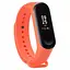 Ремешок Lemfo для фитнес-браслета Xiaomi Mi Band 3 и 4 оранжевый - миниатюра 3