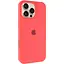Чохол Epik Silicone Case Full Protective AA для Apple iPhone 16 Pro 6.3 Кавуновий/Watermelon red - мініатюра 1