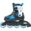 Ролики Rollerblade Microblade SL 33-36.5 Black/Blue (1012-86B0751540-NF02-33-36.5) - мініатюра 4