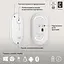 Мышь компьютерная Logitech Pebble Mouse 2 M350 Tonal White (910-007013) - миниатюра 4