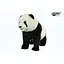 М'яка іграшка Hansa Панда з Тайбейського зоопарку 33 см (8323) - мініатюра 2
