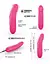 Вібратор для точки G Dorcel Real Vibration 2.0 16 см рожевий - мініатюра 4