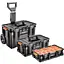 Модульная система NEO Tools на колесиках, 3 модуля (2 бокса + органайзер) 84-066 - миниатюра 1