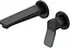 Смеситель для умывальника Am.Pm X-Joy настенный black matt F85A72622 Черный матовый - миниатюра 1