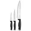 Набор ножей Ardesto Gemini Gourmet 3 шт Black (AR2103BL) - миниатюра 1