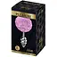 Металева анальна пробка Кролячий хвостик Alive Fluffy Twist Plug L Purple діаметр 3.8 см - мініатюра 4