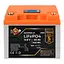 Акумулятор LP LiFePO4 для ДБЖ LCD 12V (12,8V) - 50 Ah (640Ah) (BMS 50A/25A) пластик - мініатюра 1