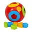 Развивающая игрушка куб "Умный малыш" Шар №1 ТехноК 2247TXK 6 фигурок - миниатюра 1