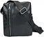 Мужская сумка кожаная через плечо черная TIDING BAG sum0028775 - миниатюра 2