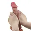 Фалоімітатор Baile Sliding Skin Bendable 9.4'' 24 см коричневий - мініатюра 7