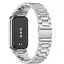 Ремінець-бампер DK CDK Metal Fitlink Steel Watch Band для Xiaomi Mi Band 8 Active (017613) (silver) - мініатюра 3