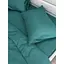Комплект постільної білизни Ecotton Dark Green євро полісатин темно-зелений (25190) - мініатюра 6