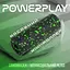 Масажний ролик (роллер) гладкий PowerPlay PP-4346 Mini EPP Foam Roller Чорно/Зелений (15,3x5,3 см) (PP_4346_Green_(15*5)) - мініатюра 3