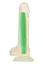 Фаллоимитатор Radiant Glow In The Dark Soft 17.5 см зеленый - миниатюра 7