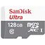 Карта пам'яті SanDisk 128GB microSDHC C10 UHS-I R100MB/s Ultra - мініатюра 1