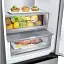 Холодильник LG с нижним морозильным отделением 203x60х68 серебристый - миниатюра 8