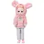 Детская игрушечная кукла Bambi F0322(Pink-1) шарнирная, размер 29 см - миниатюра 1