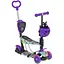 Дитячий самокат 5 в 1 Best Scooter 68995 фіолетовий - мініатюра 1