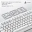 Клавіатура Ajazz AK870 V2 Side Contour White (AK870-V2-S-W) - мініатюра 7