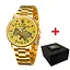Наручные часы мужские 022 Gold-Gold Mechanic Metall Не Забуду Дім Awarder acs0031861 - миниатюра 1
