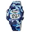 Чоловічий спортивний годинник Skmei 2153 (Синій камуфляж) - мініатюра 1