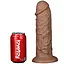 Вибратор Lovetoy Realistic Chubby Dildo 10.5'' 26.6 см коричневый - миниатюра 9