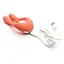 Вибратор для пар KisToy Martin Orange - миниатюра 8