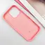 Чохол Silicone Case Full Protective (AA) для Apple iPhone 16 Pro (6.3) Рожевий / Light pink - мініатюра 3