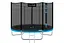 Батут із внутрішньою сіткою THUNDER OUTSIDE PRO 10FT 305 см Black/Blue - мініатюра 1