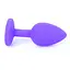 Силіконова анальна пробка Boss Of Toys Boss Series - Jewellery Purple Silicon Plug Small Red S, BS6400082, Филетовый / Червоний - мініатюра 5