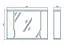 Зеркало ПіК Альба Z-11 80 см с подсветкой и двумя шкафчиками Белый 30412 - миниатюра 2