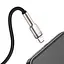 Кабель Baseus Cafule Series Metal Data Cable USB to Lightning 2.4A 0.25m Black (CALJK-01) - мініатюра 5